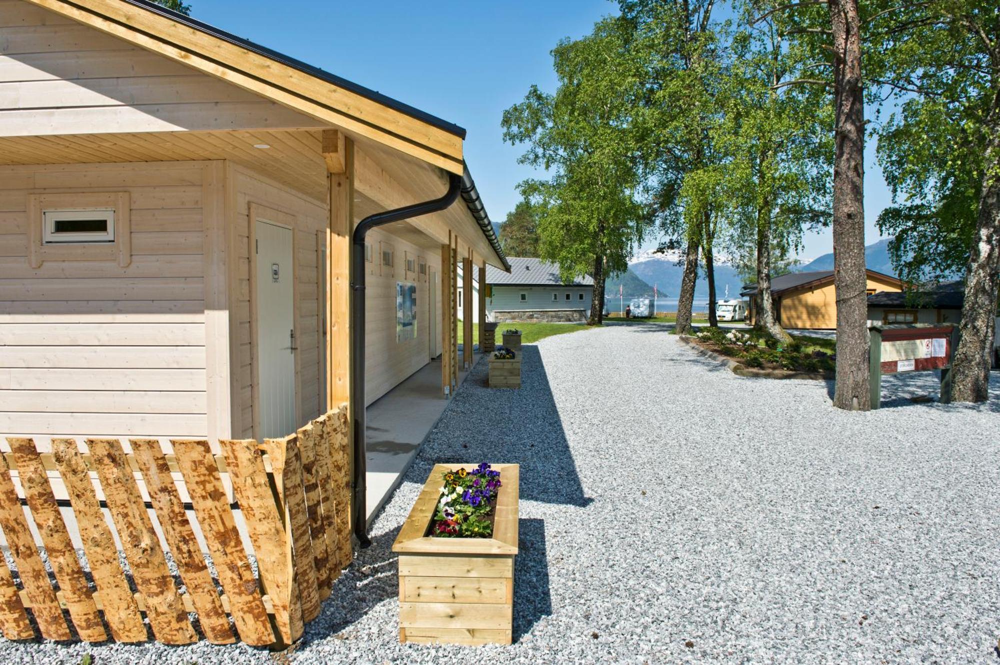 Hotel Kinsarvik Camping Exterior foto