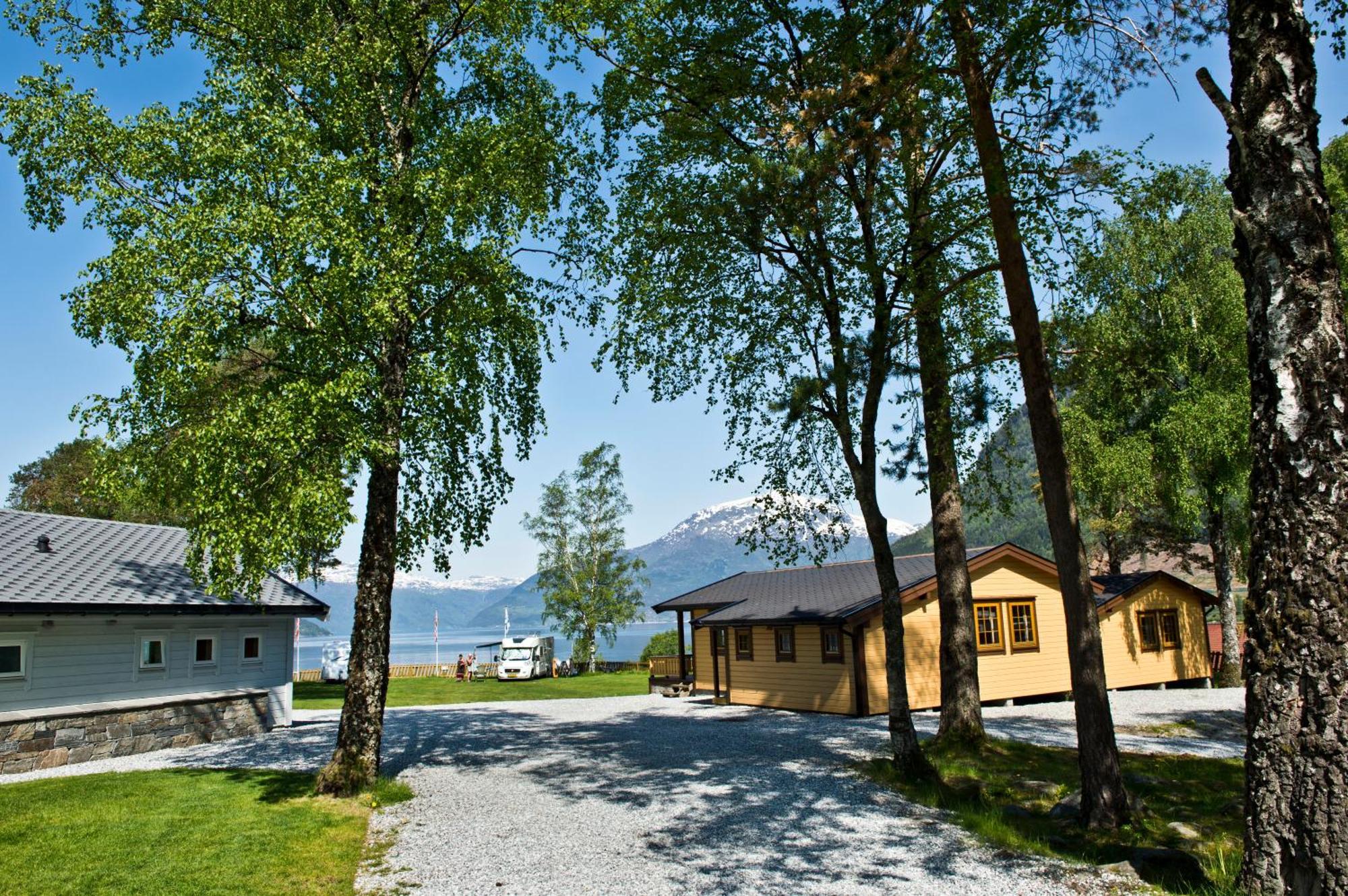 Hotel Kinsarvik Camping Exterior foto